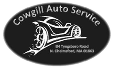 Cowgill Auto Service logo and link to Home